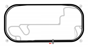 Race Report 2020 Indianapolis - 2020 Indianapolis 500 Track Map 300x166 